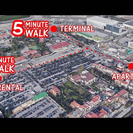 La Casetta Arancione Nell'Aeroporto Di Napoli Apartamento Exterior foto